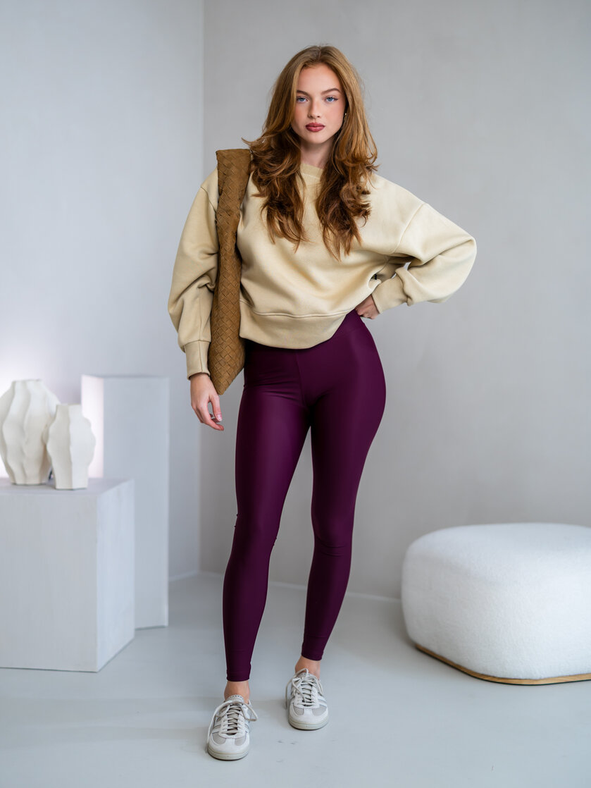 LEGÍNY “ROBYN” - DLHÉ - 7 CM GUMA V PÁSE