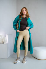 LEGÍNY “ROBYN” - DLHÉ - 7 CM GUMA V PÁSE