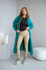 LEGÍNY “ROBYN” - DLHÉ - 7 CM GUMA V PÁSE