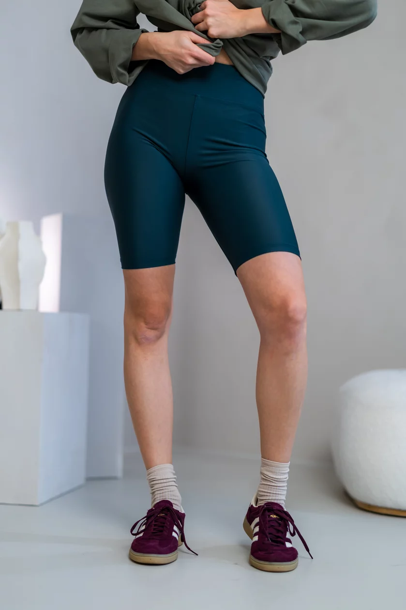 LEGÍNY “ROBYN” - KRÁTKE - 10 CM GUMA V PÁSE