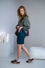 LEGÍNY “ROBYN” - KRÁTKE - 10 CM GUMA V PÁSE