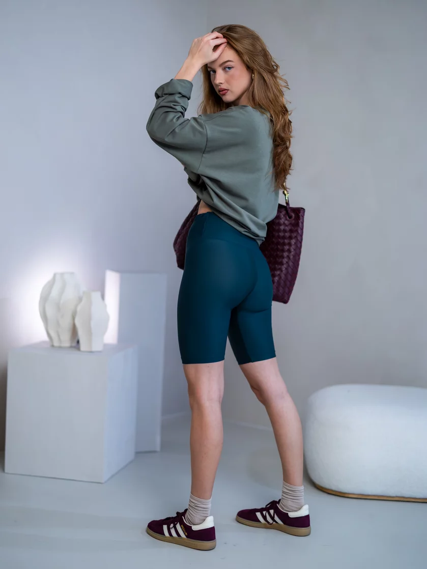 LEGÍNY “ROBYN” - KRÁTKE - 10 CM GUMA V PÁSE