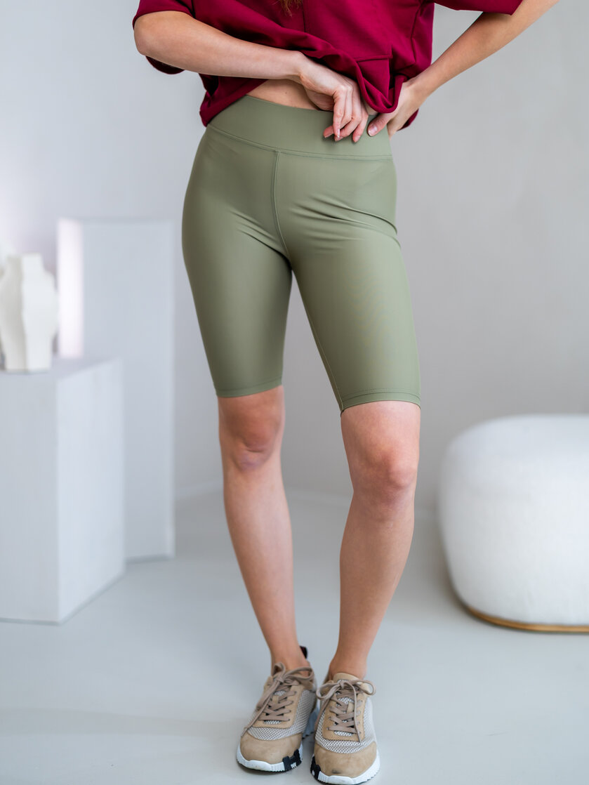 LEGÍNY “ROBYN” - KRÁTKE - 7 CM GUMA V PÁSE