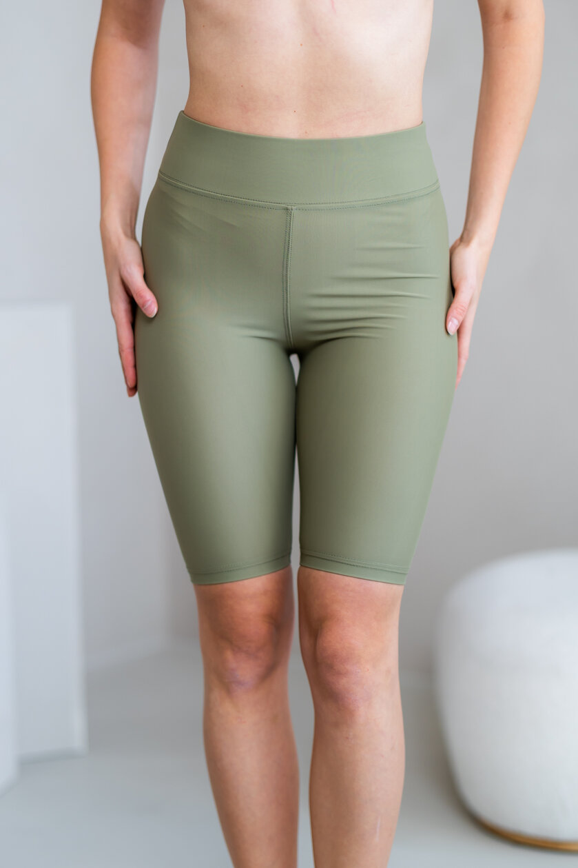 LEGÍNY “ROBYN” - KRÁTKE - 7 CM GUMA V PÁSE