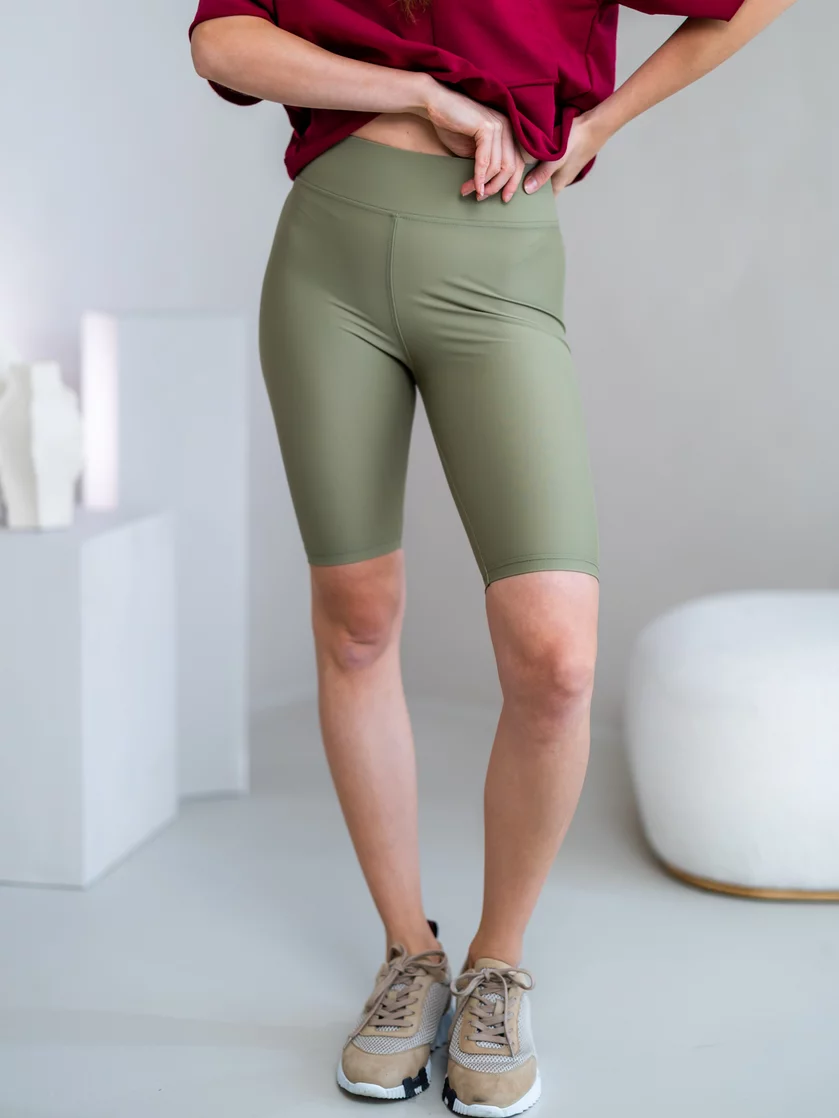 LEGÍNY “ROBYN” - KRÁTKE - 7 CM GUMA V PÁSE