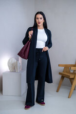 LEŽÉRNY KARDIGAN “HARPER” S VIAZAČKOU