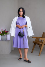 MIDI SUKŇA “BELLA” S VRECKAMI