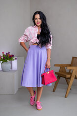 MIDI SUKŇA “BELLA” S VRECKAMI