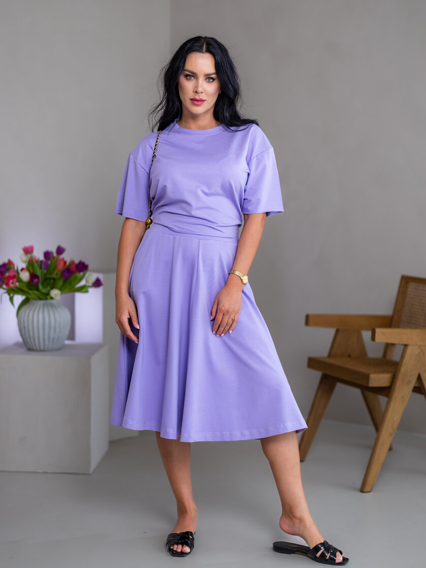 MIDI SUKŇA “BELLA” S VRECKAMI