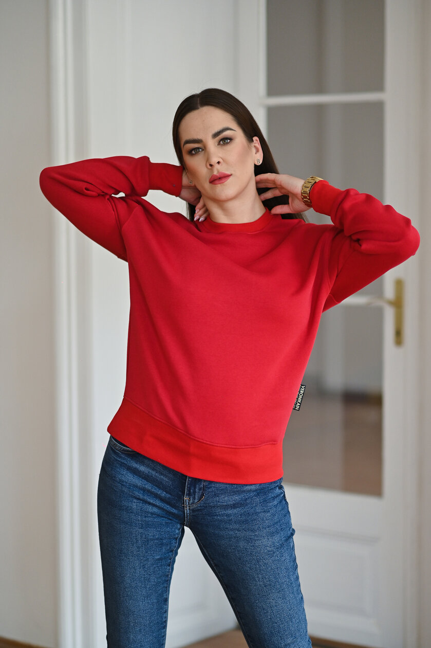 MIERNE OVERSIZE MIKINA “KARLA”