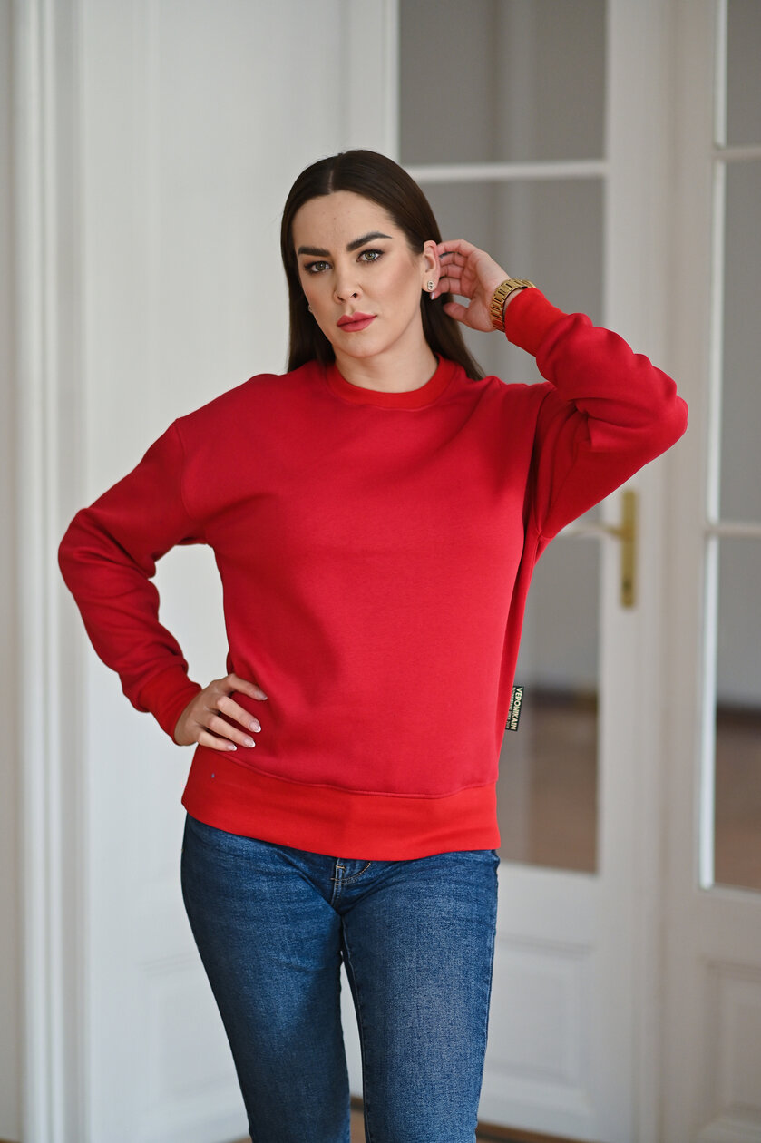 MIERNE OVERSIZE MIKINA “KARLA”