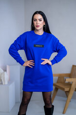 MIERNE VOĽNÉ MIKINOŠATY “KARLA” - ETIKETA NA PRSIACH