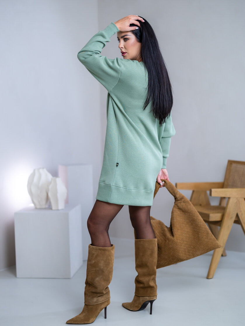 MIERNE VOĽNÉ MIKINOŠATY “KARLA” - HLADKÉ