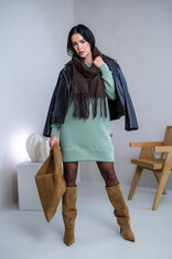 MIERNE VOĽNÉ MIKINOŠATY “KARLA” - HLADKÉ