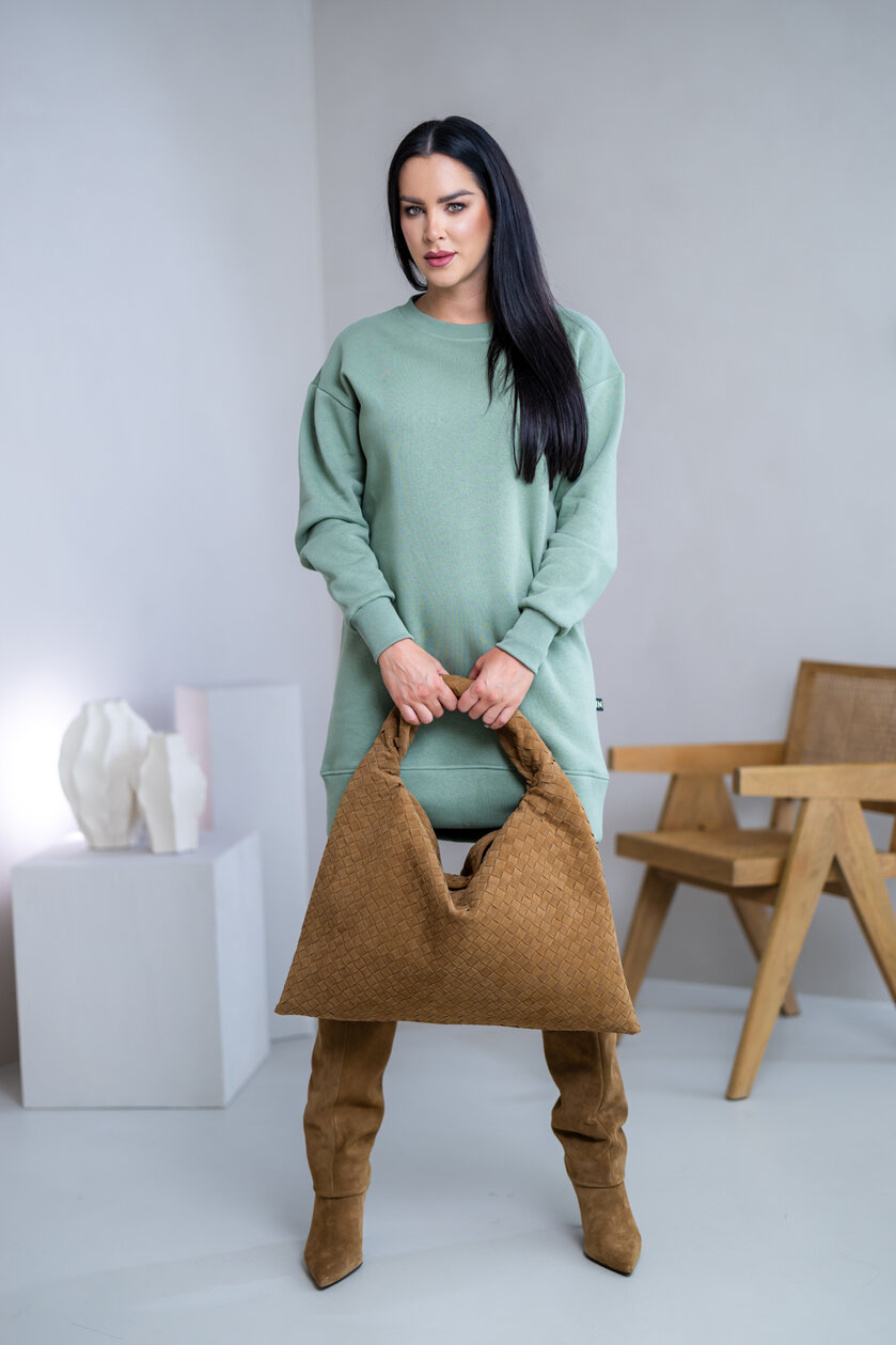 MIERNE VOĽNÉ MIKINOŠATY “KARLA” - HLADKÉ