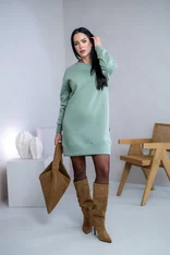 MIERNE VOĽNÉ MIKINOŠATY “KARLA” - HLADKÉ