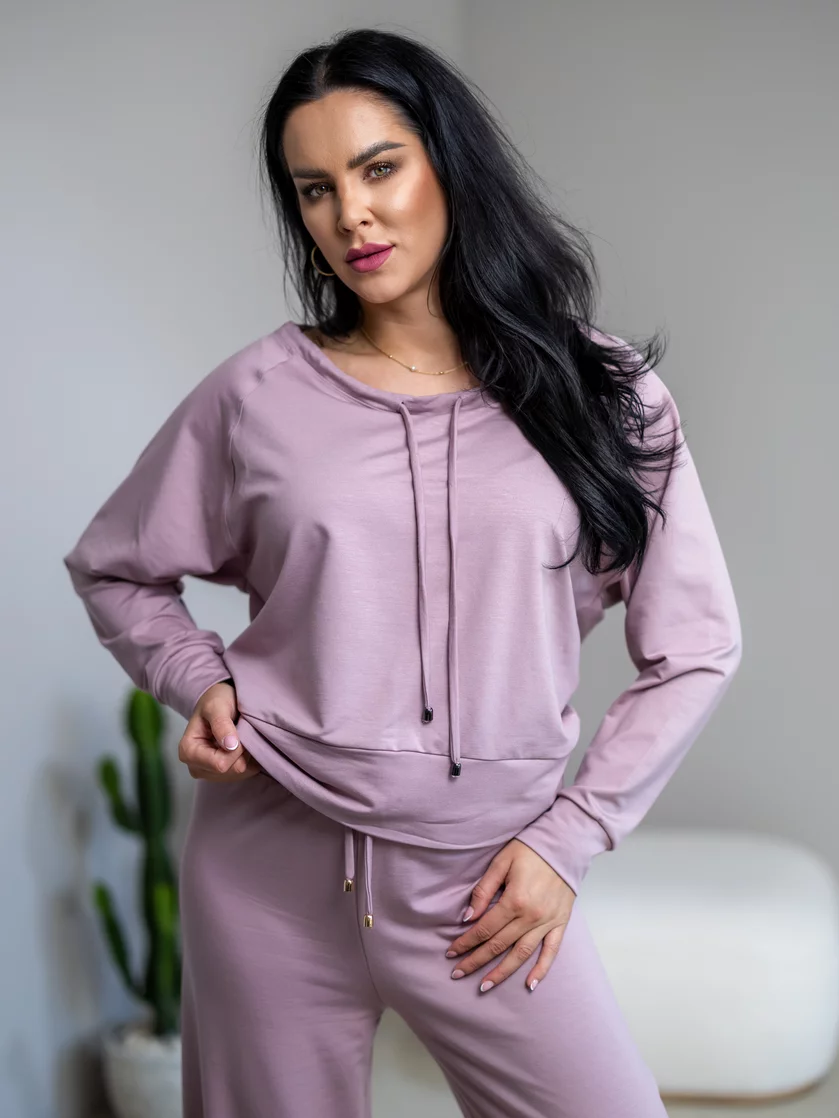 MIKINA “DEBORAH” SO ŠNÚRKOU MIKINA “DEBORAH” SO ŠNÚRKOU