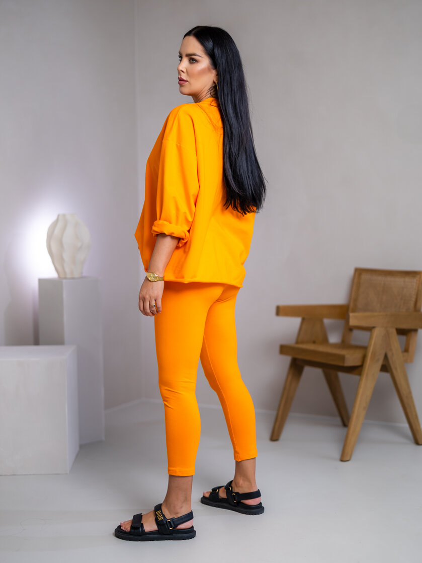 MIKINA EXTREM OVERSIZE “VIVIENE” - HLADKÁ