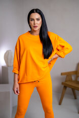 MIKINA EXTREM OVERSIZE “VIVIENE” - HLADKÁ