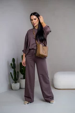 MIKINA EXTREM OVERSIZE “VIVIENE” - HLADKÁ