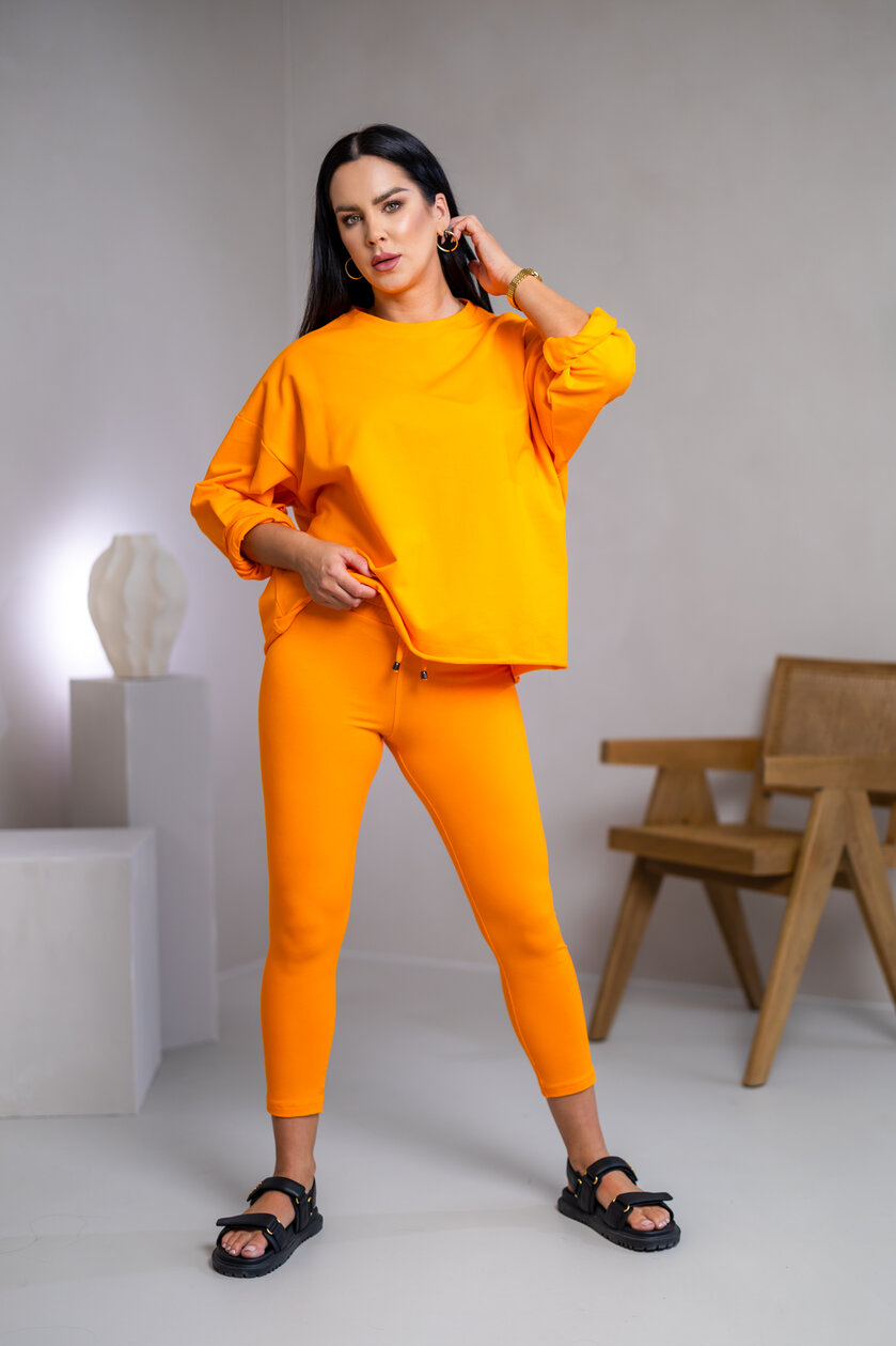 MIKINA EXTREM OVERSIZE “VIVIENE” - HLADKÁ