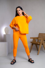 MIKINA EXTREM OVERSIZE “VIVIENE” - HLADKÁ