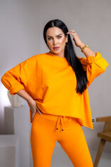 MIKINA EXTREM OVERSIZE “VIVIENE” - HLADKÁ