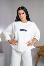 MIKINA EXTREM OVERSIZE “VIVIENE” - S ETIKETOU NA PRSIACH