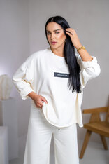 MIKINA EXTREM OVERSIZE “VIVIENE” - S ETIKETOU NA PRSIACH