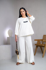 MIKINA EXTREM OVERSIZE “VIVIENE” - S ETIKETOU NA PRSIACH