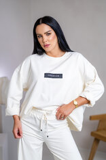 MIKINA EXTREM OVERSIZE “VIVIENE” - S ETIKETOU NA PRSIACH