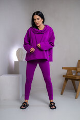 MIKINA EXTREM OVERSIZE “VIVIENE” - S VEĽKOU KAPUCŇOU