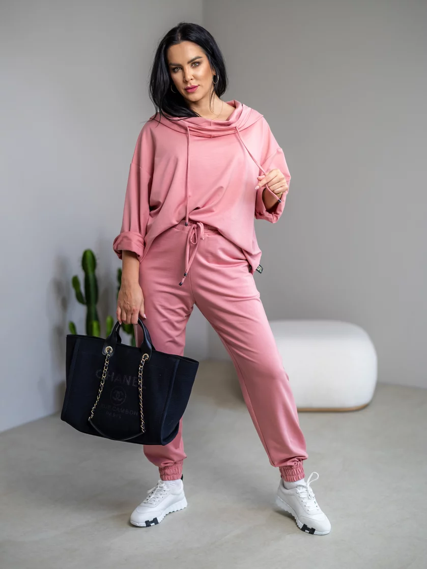 MIKINA EXTREM OVERSIZE “VIVIENE” - S VEĽKOU KAPUCŇOU