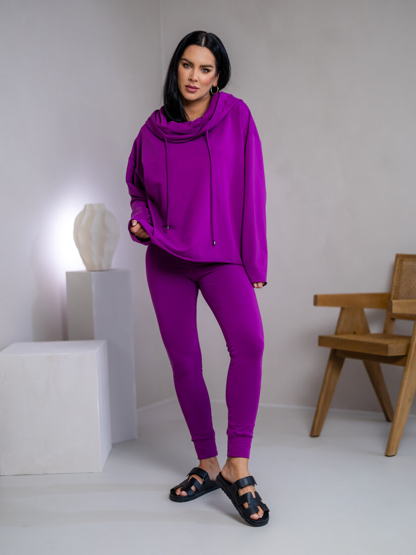 MIKINA EXTREM OVERSIZE “VIVIENE” - S VEĽKOU KAPUCŇOU