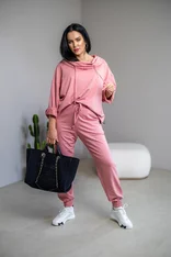 MIKINA EXTREM OVERSIZE “VIVIENE” - S VEĽKOU KAPUCŇOU