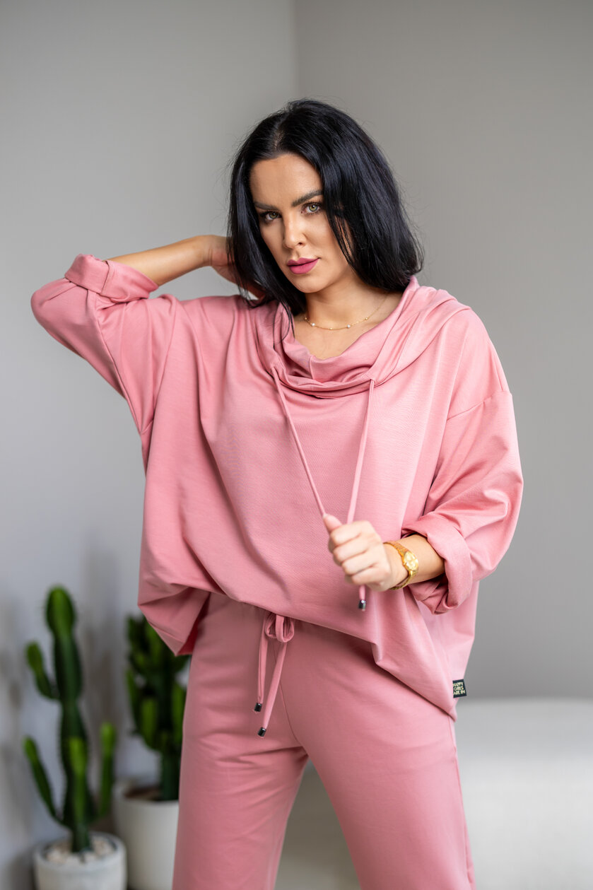 MIKINA EXTREM OVERSIZE “VIVIENE” - S VEĽKOU KAPUCŇOU