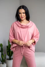 MIKINA EXTREM OVERSIZE “VIVIENE” - S VEĽKOU KAPUCŇOU
