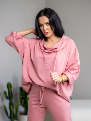 MIKINA EXTREM OVERSIZE “VIVIENE” - S VEĽKOU KAPUCŇOU