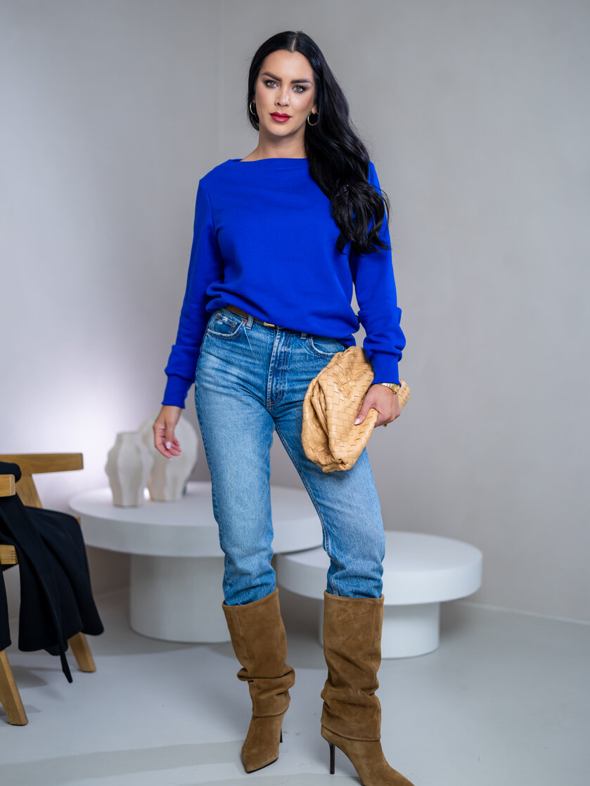 MIKINA S LODIČKOVÝM VÝSTRIHOM “BLAKE”