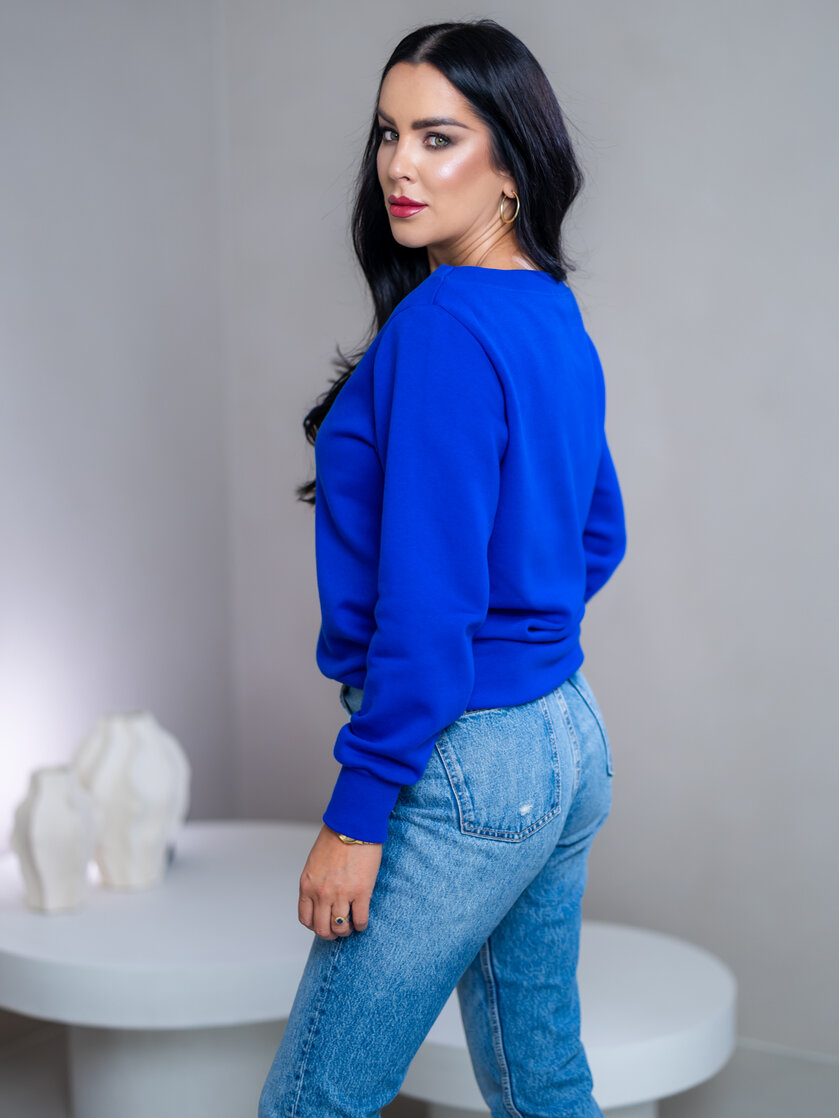 MIKINA S LODIČKOVÝM VÝSTRIHOM “BLAKE”