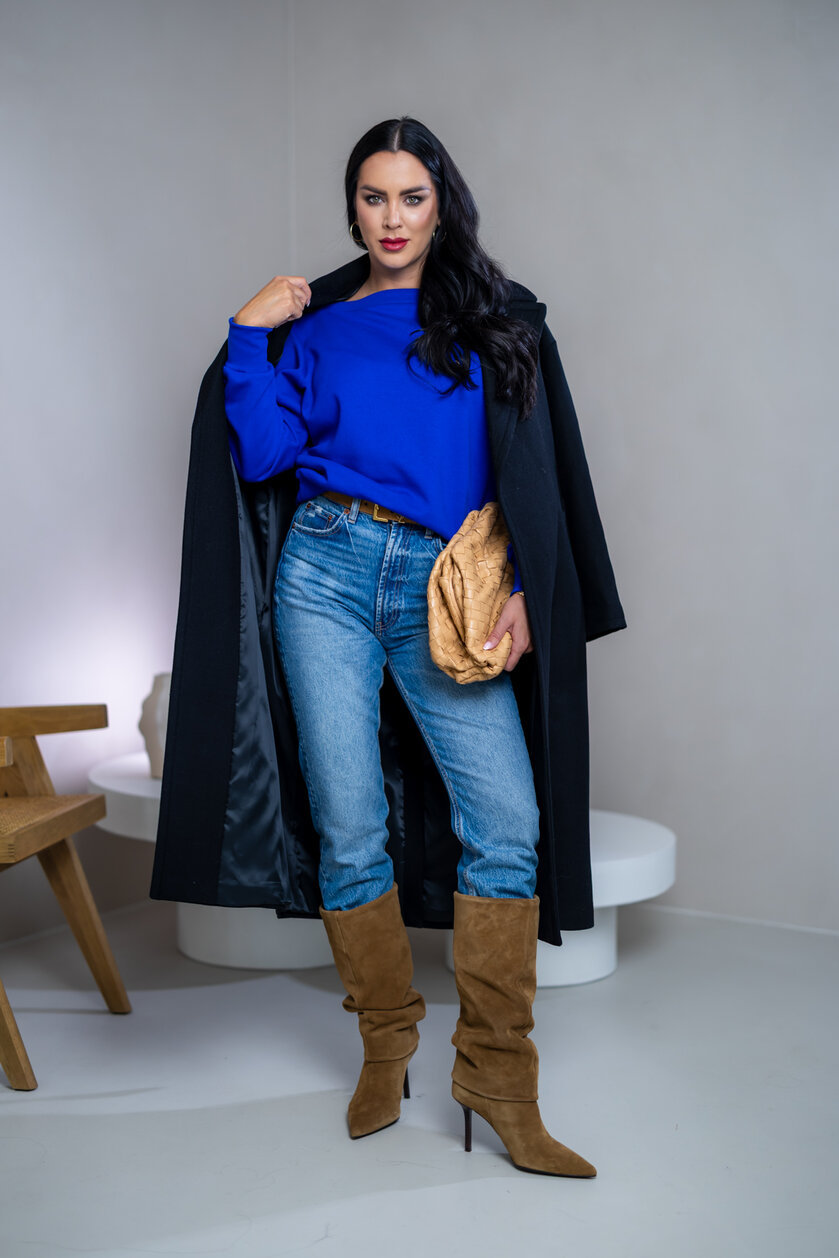 MIKINA S LODIČKOVÝM VÝSTRIHOM “BLAKE”