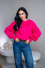 MIKINA S OBJEMNÝMI RUKÁVMI “ASPEN” - HLADKÁ