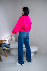 MIKINA S OBJEMNÝMI RUKÁVMI “ASPEN” - HLADKÁ