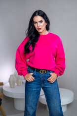 MIKINA S OBJEMNÝMI RUKÁVMI “ASPEN” - HLADKÁ