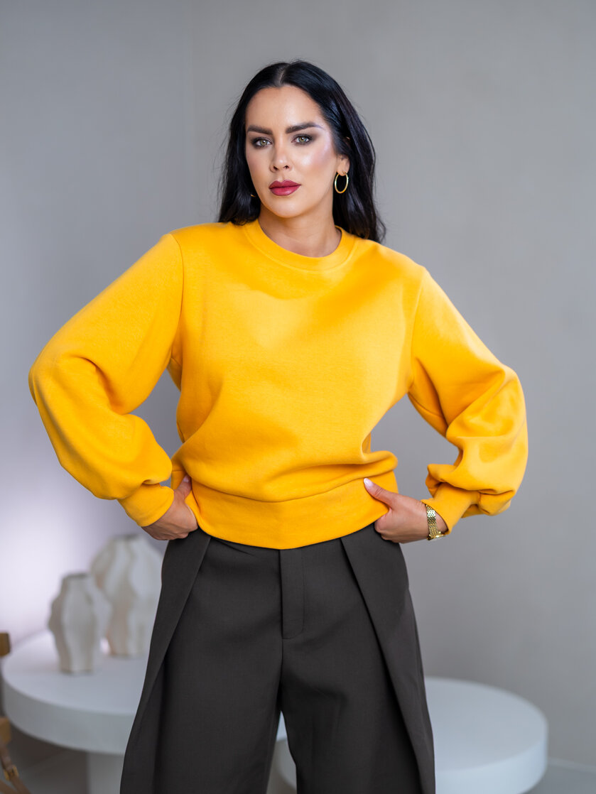 MIKINA S PUFF RUKÁVMI “JASMINE”