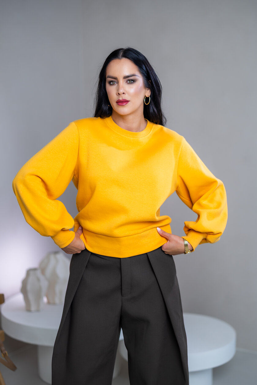 MIKINA S PUFF RUKÁVMI “JASMINE”