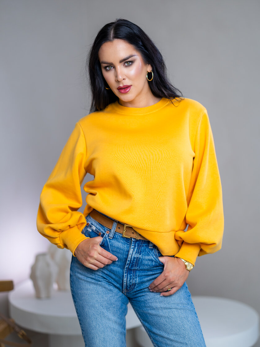 MIKINA S PUFF RUKÁVMI “JASMINE”