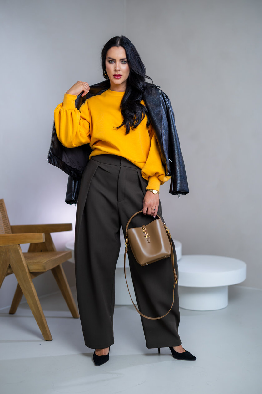 MIKINA S PUFF RUKÁVMI “JASMINE”