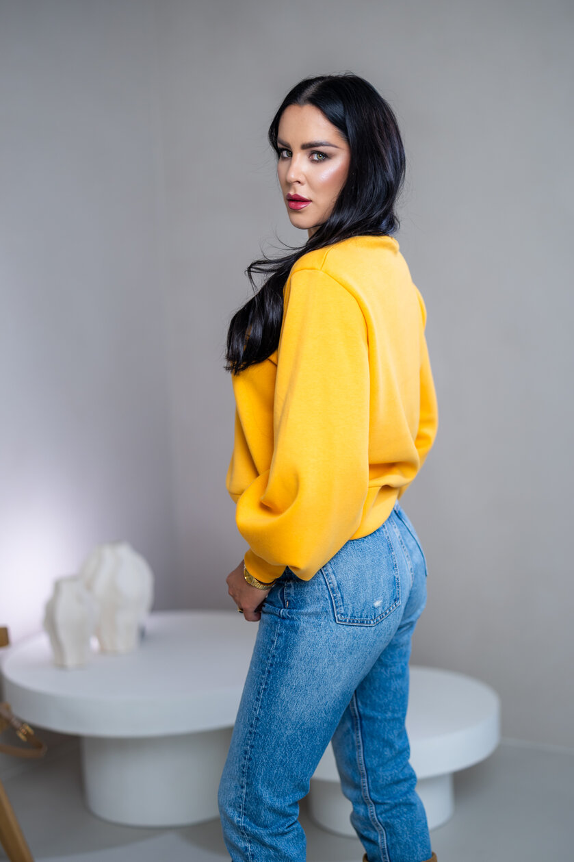 MIKINA S PUFF RUKÁVMI “JASMINE”