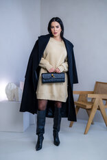 MIKINOŠATY S OBJEMNÝMI RUKÁVMI “RYAN” V MIDI DĹŽKE